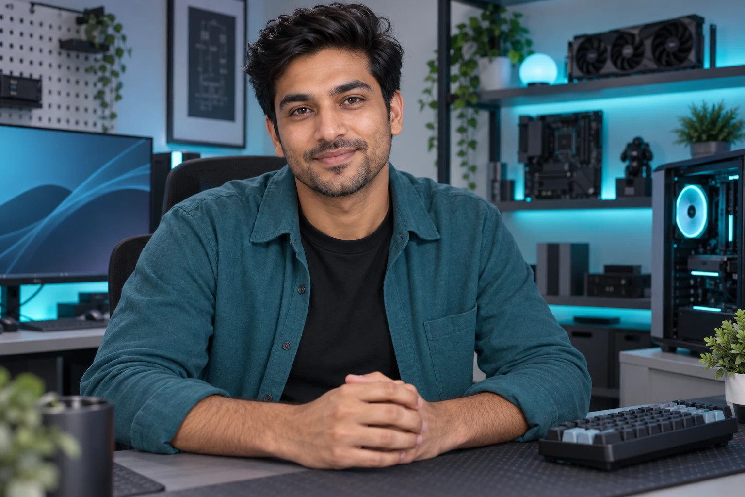 Adam dans son univers Tech & code