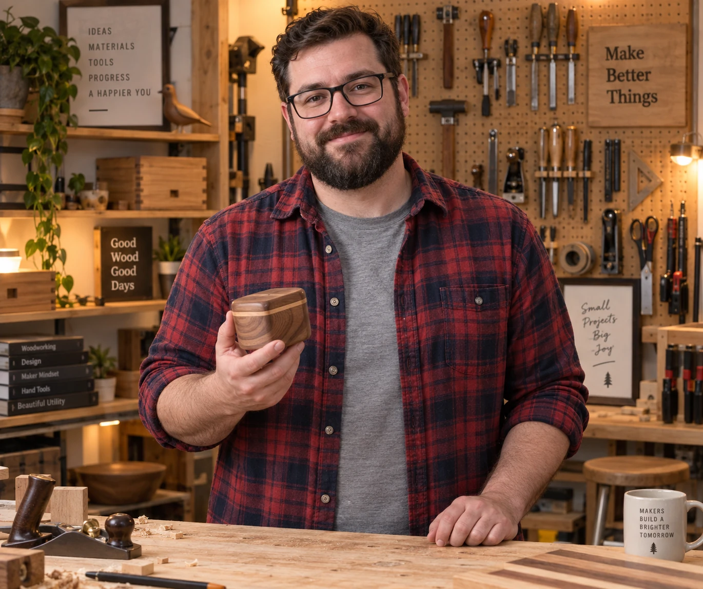 Oscar dans son univers DIY & fabrication